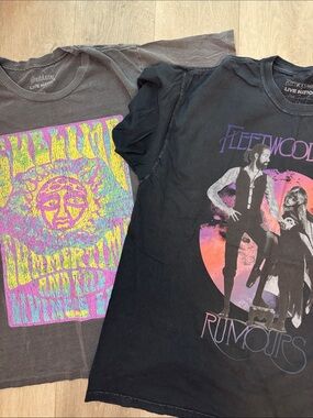 Live Nation x Free People Graphic Band T-shirt Dresses | Sublime | Fleetwood Mac